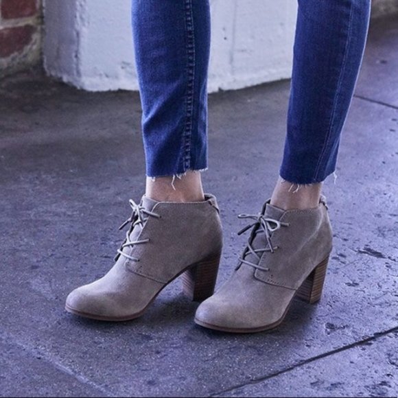 lunata lace up bootie